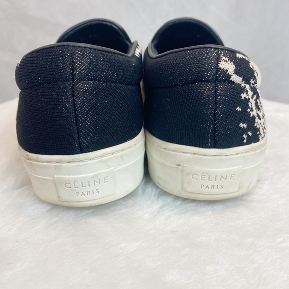 Celine Tartan Multicolor Skate Slip On Sneakers - Picture 5 of 8